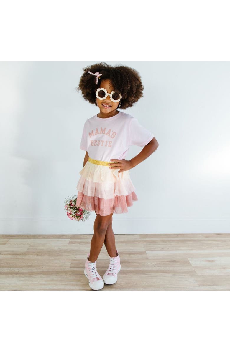 Sweet Wink Boho Blush Petal Tutu, Alternate, color, Pink