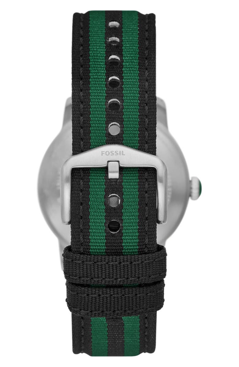 Fossil x Harry Potter<sup>™</sup> Limited Edition Slytherin<sup>™</sup> Hogwarts<sup>™</sup> House Strap Watch, 40mm, Alternate, color, 