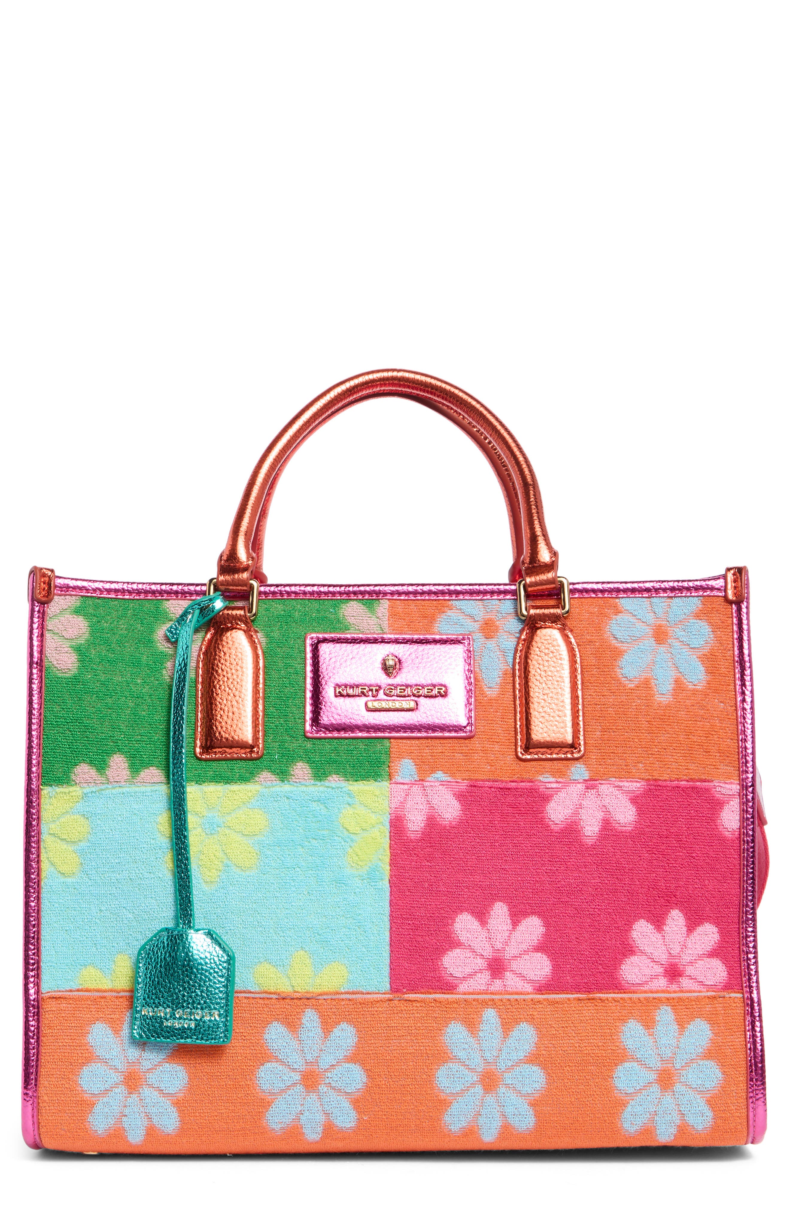 Kurt Geiger London Chiswick Floral Tote Bag