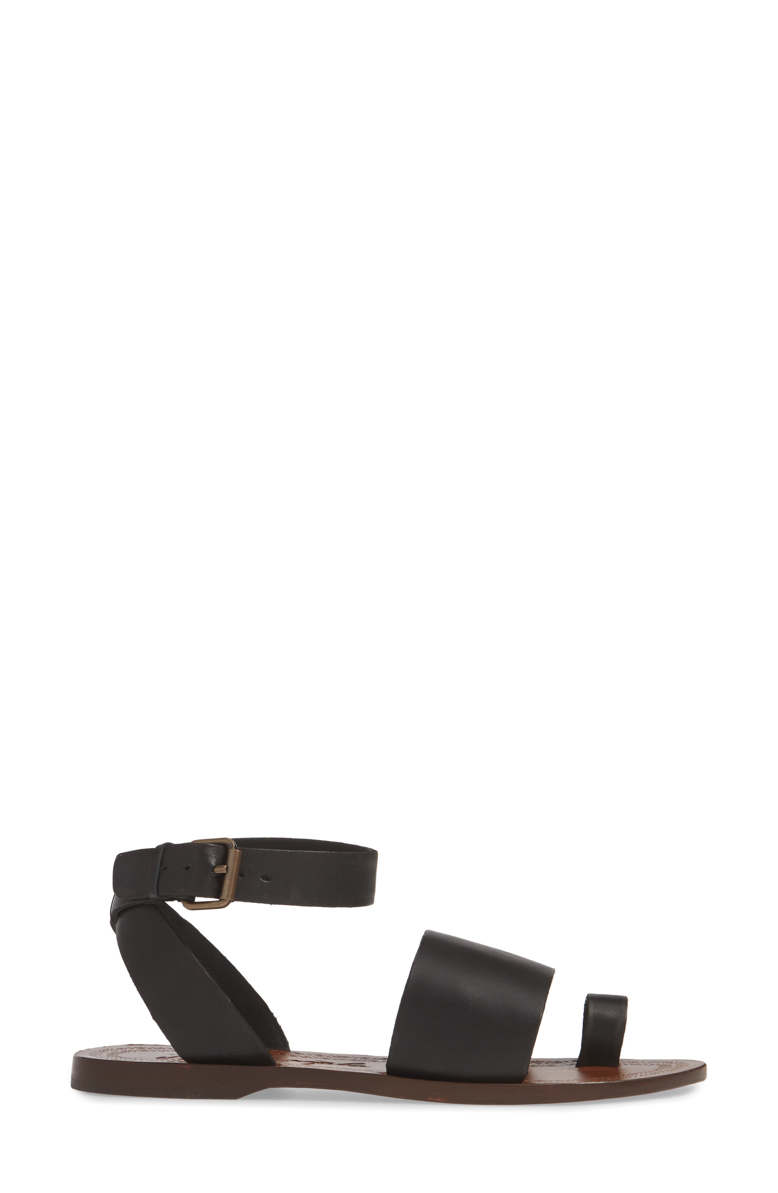 Free People Torrence Ankle Wrap Sandal, Alternate, color, 