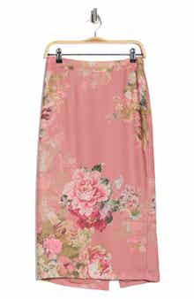 JASON WU Rose Print Skirt