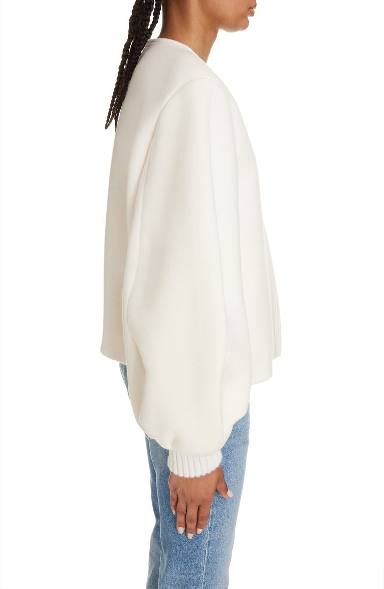 Chloé Balloon Sleeve Wool Blend Jacket, Alternate, color, 