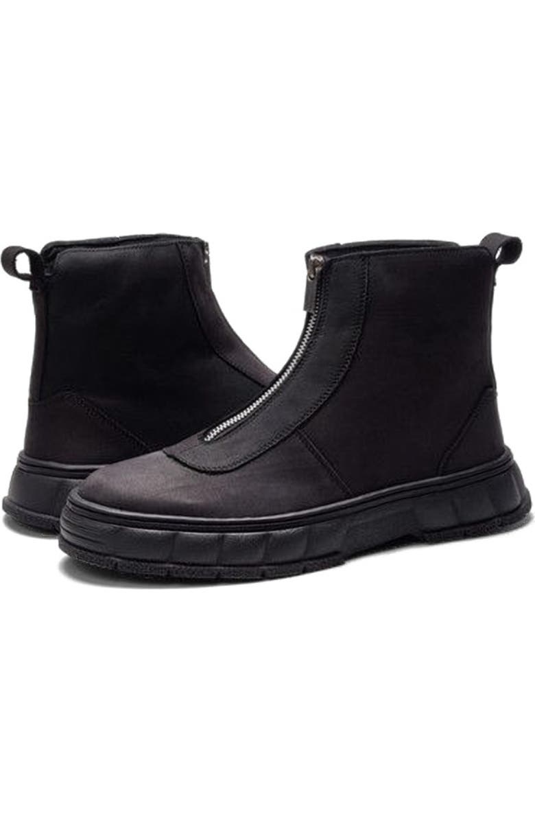 A. Veer Vanta Zipper Boot, Alternate, color, Brown Nubuck