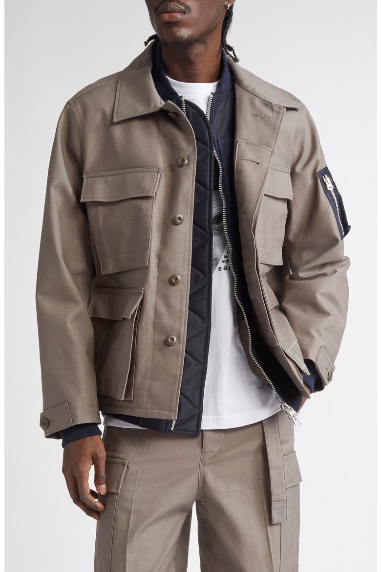 x WTAPS® Layered Chore Jacket (Men) | Nordstrom
