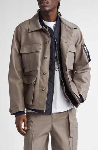 Sacai Carhartt WIP Reversible Cotton Canvas Coat | Nordstrom Sacai Carhartt WIP Reversible Cotton Canvas Coat | Nordstrom