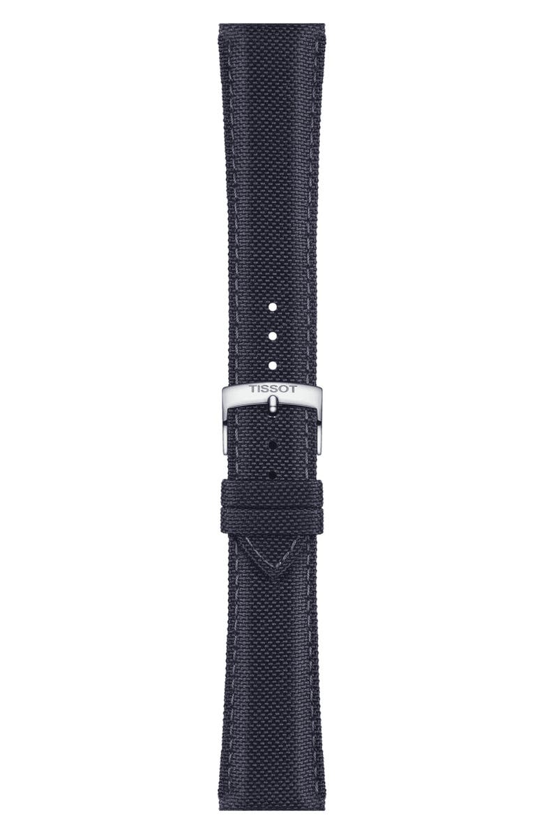 Tissot 21mm Fabric Watch Strap, Main, color,