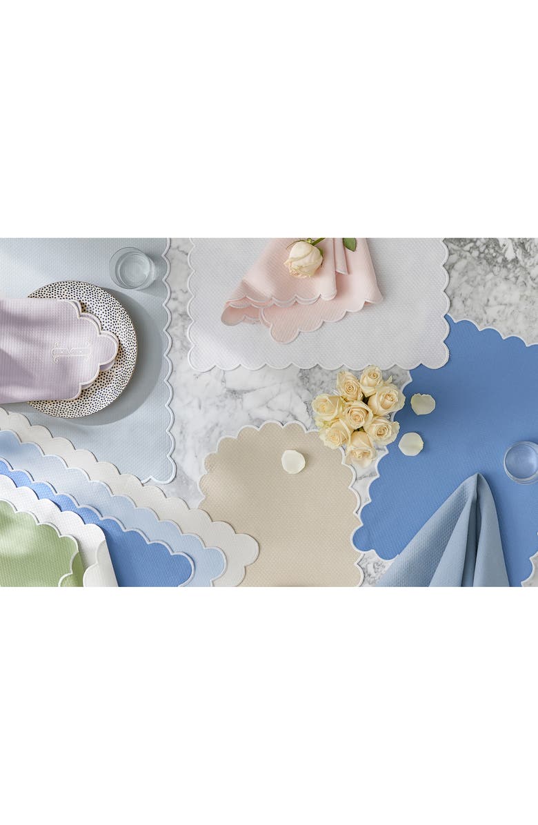 Matouk Savannah Gardens Set of 4 Placemats, Alternate, color, 