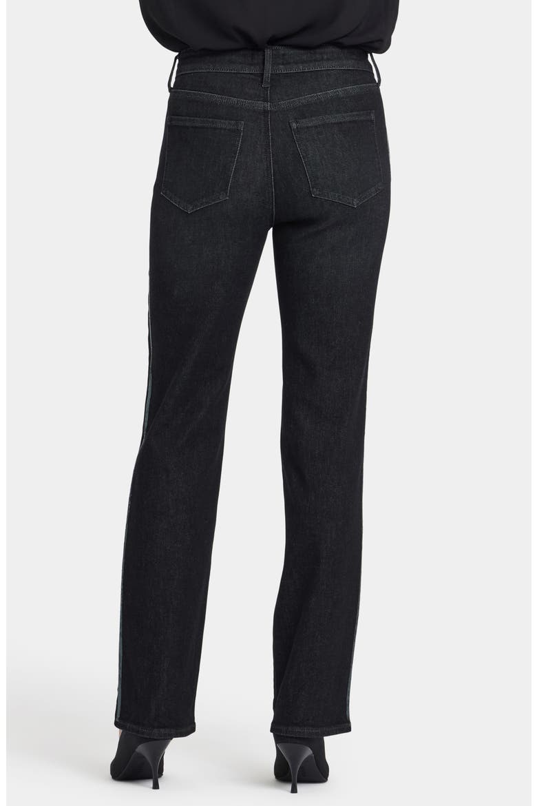 Marilyn Sequin Side Stripe High Waist Straight Leg, Alternate, color, FRENCH NIGHTFALL