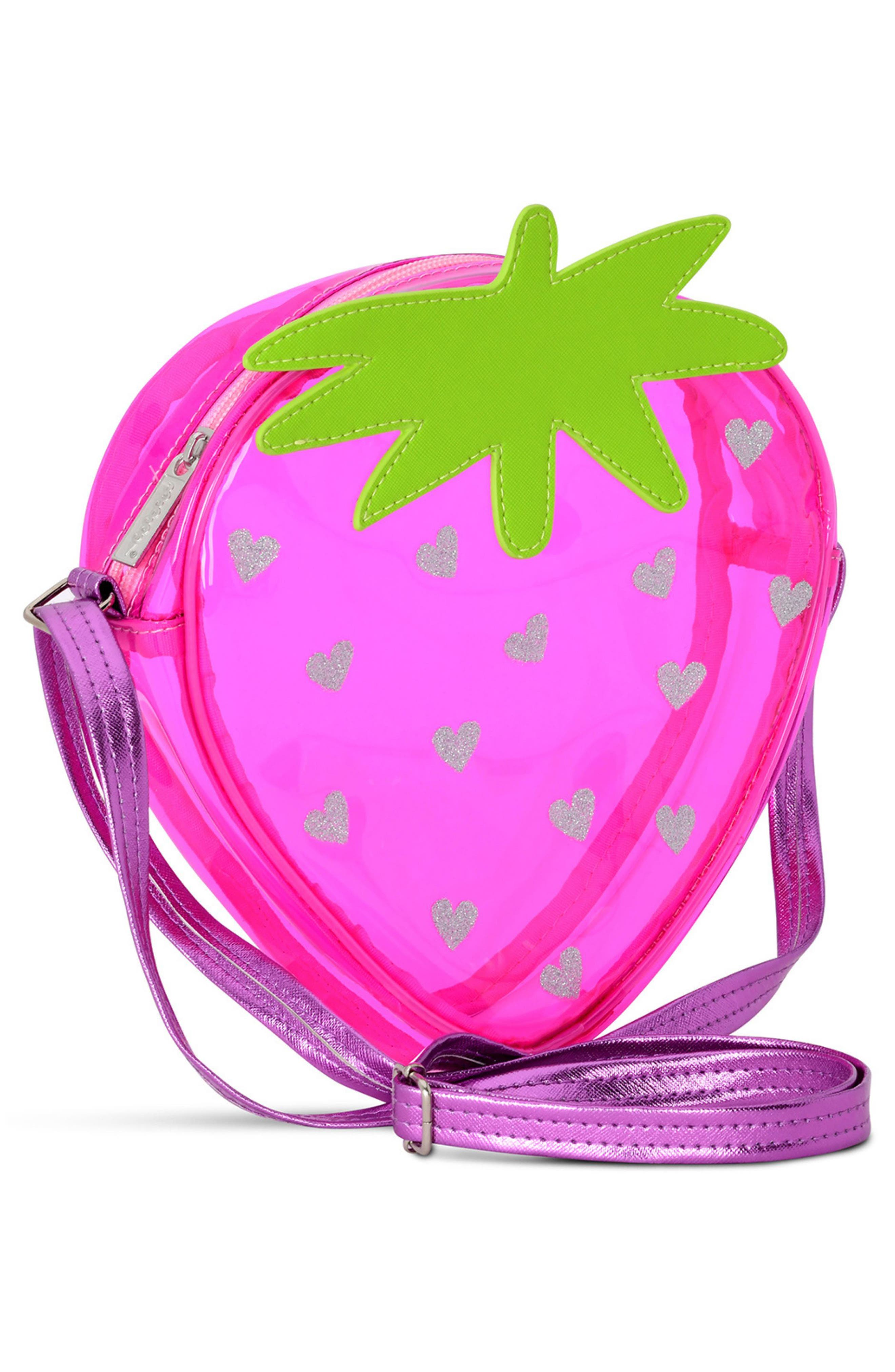 Iscream Kids' Strawberry Crossbody Bag, Alternate, color, Strawberry