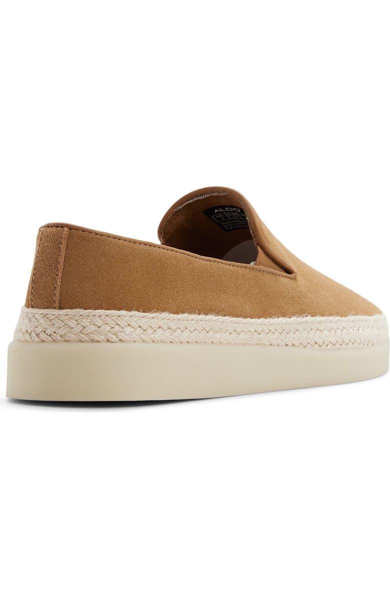 ALDO Cheston Slip-On Sneaker, Alternate, color, Tan Suede