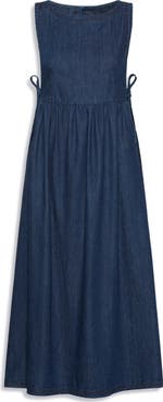 Weekend Max Mara Sleeveless Cotton Denim Dress