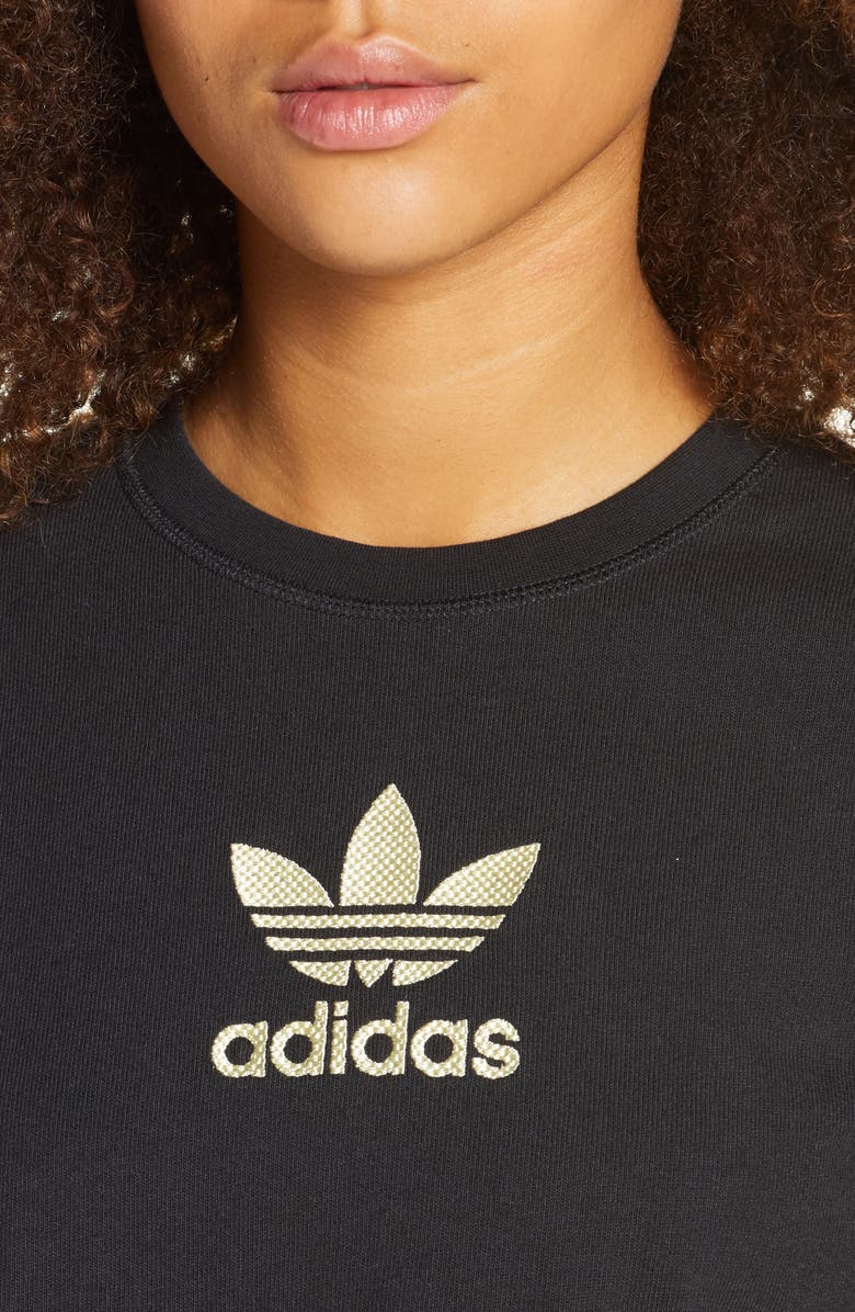 adidas Originals Large Trefoil Tee, Alternate, color, 