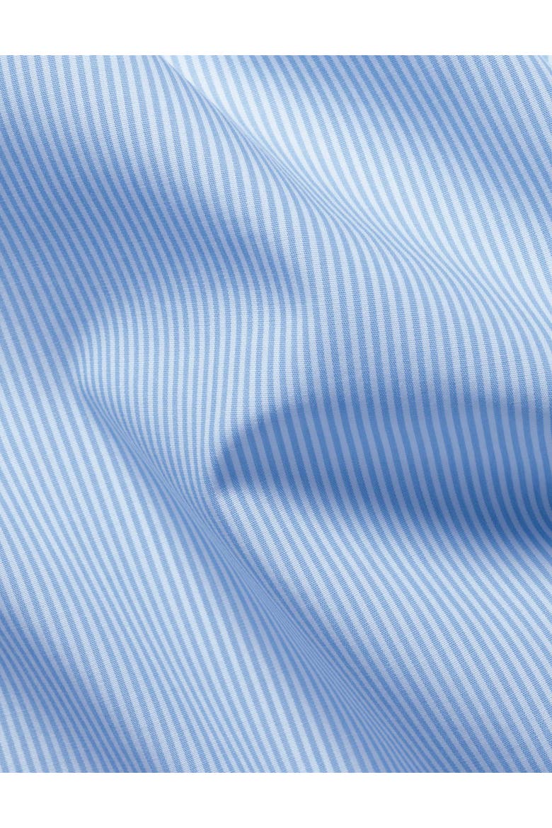 Non-Iron Bengal Stripe Shirt, Alternate, color, Sky Blue