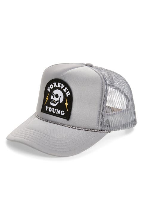 Forever Young Patch Trucker Hat
