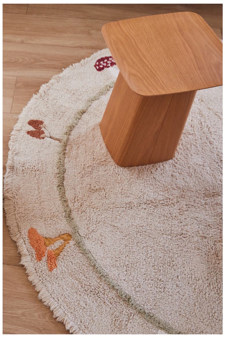 Chanterelle Washable Area Rug, Alternate, color, OLIVE NATURAL HONEY