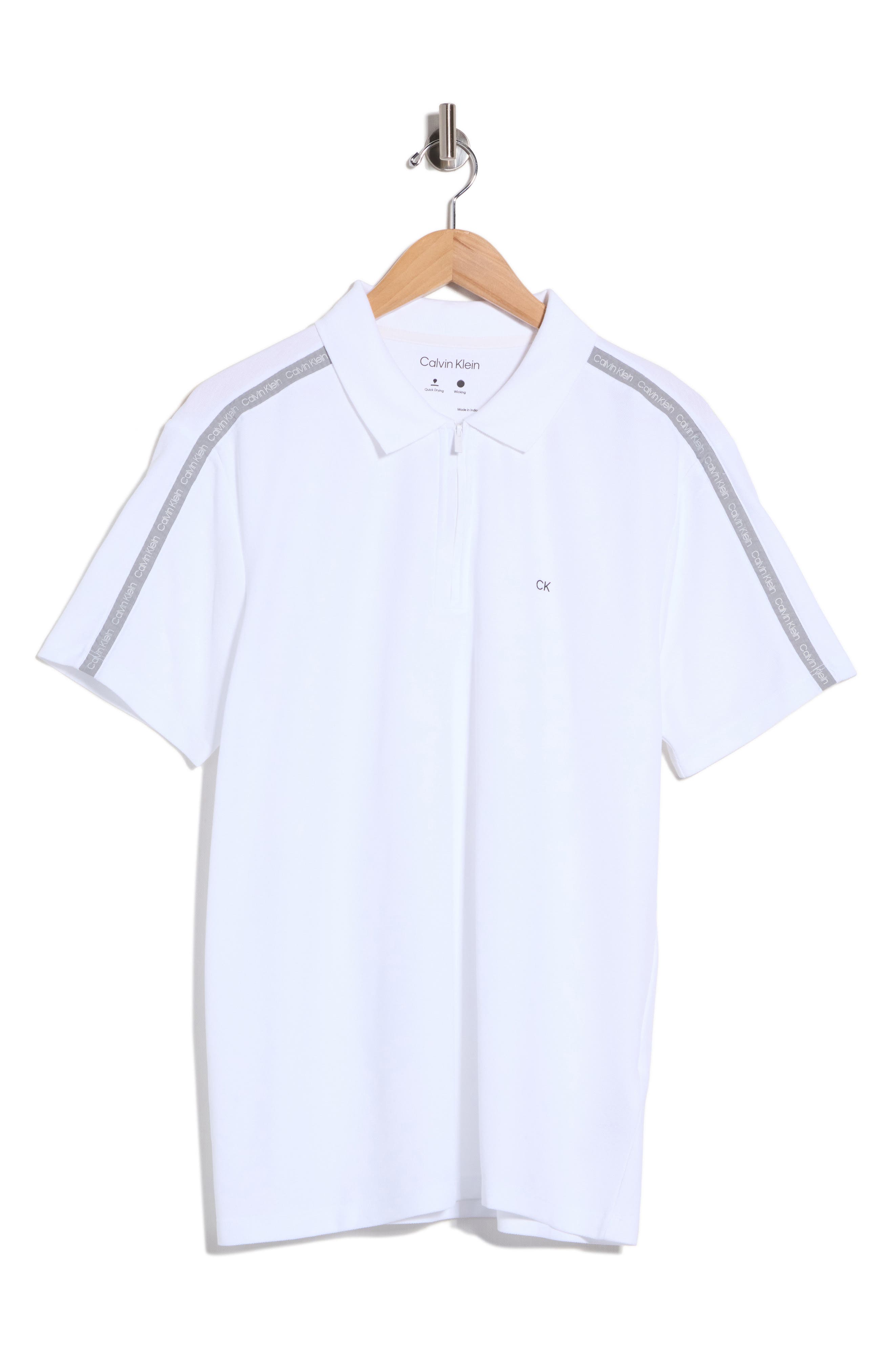 Logo Tape Zip Polo