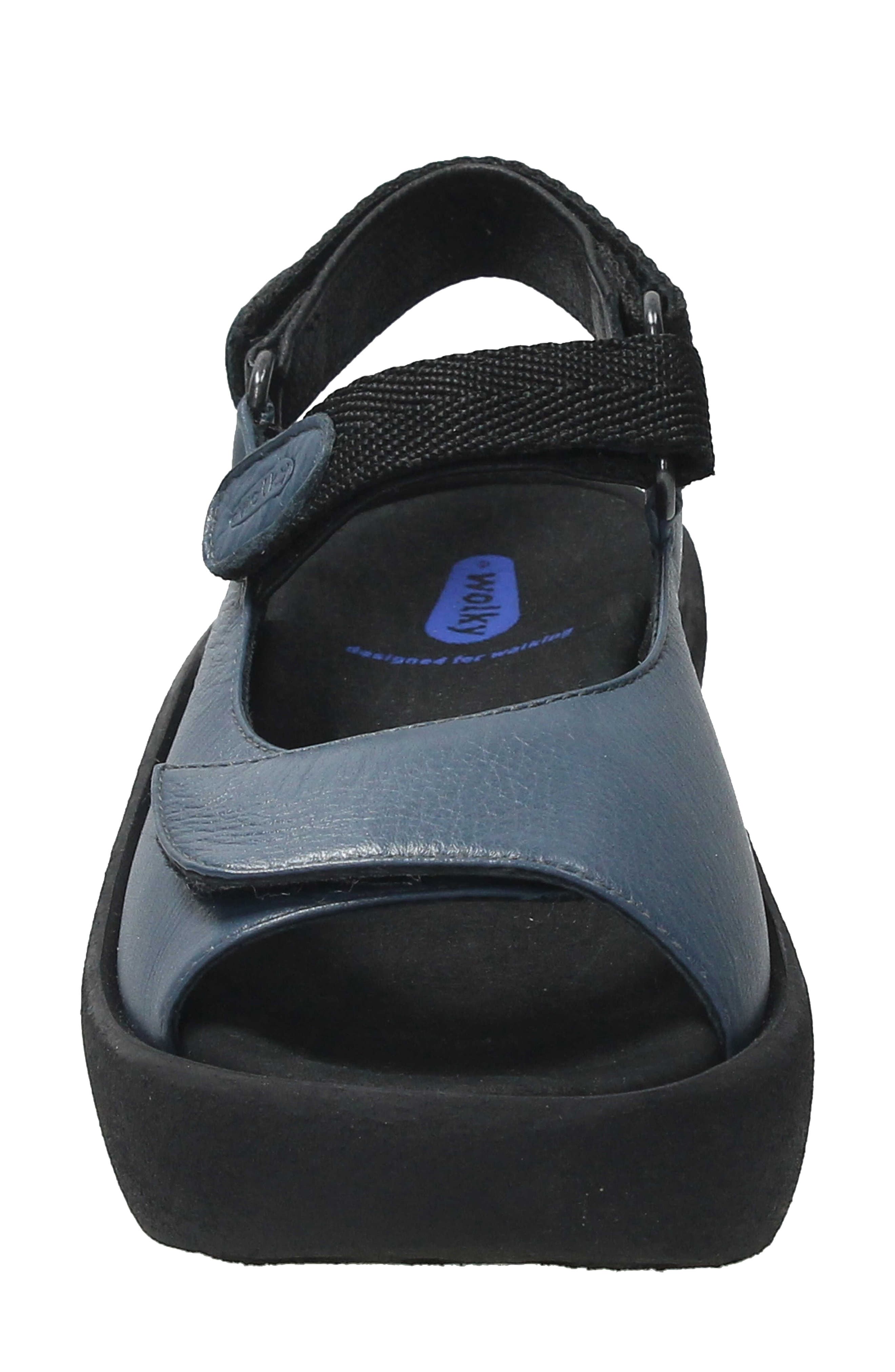 Jewel Sandal, Alternate, color, JEANS