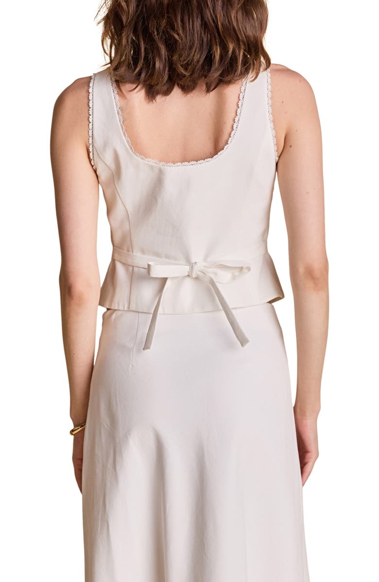 Endless Rose Lace Trim Crop Tank, Alternate, color, 