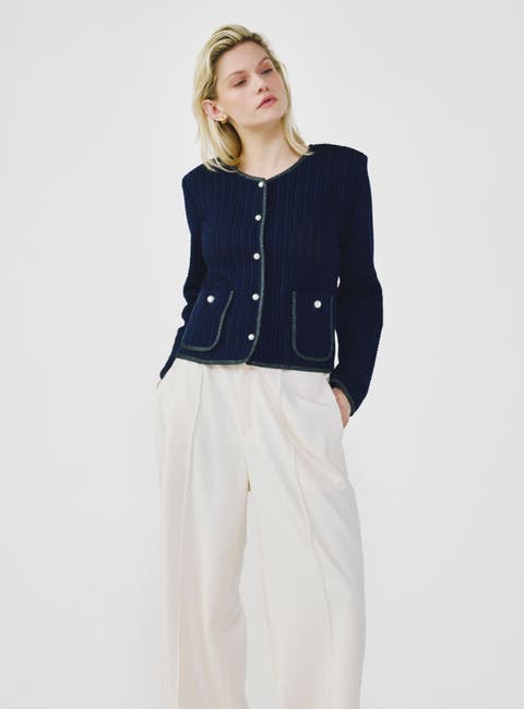 Lace Knit Cardigan