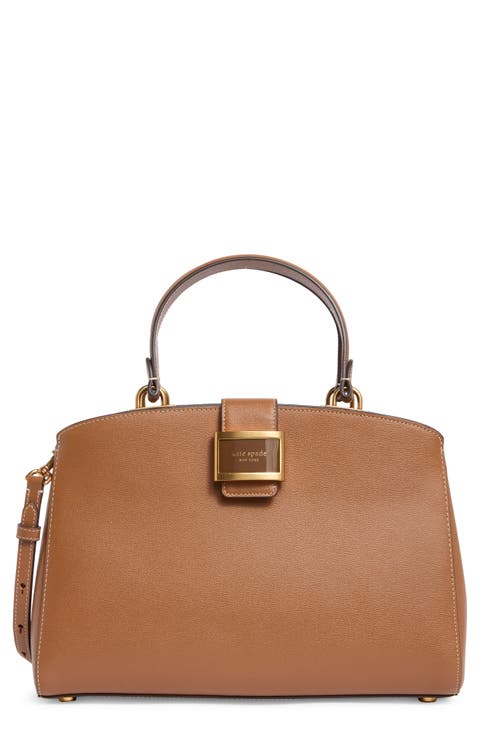 Katy Leather Satchel