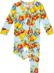 Posh Peanut Print Convertible One-Piece Footie