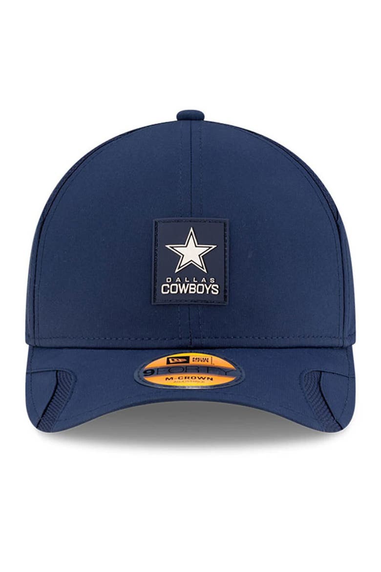 Men's New Era Navy Dallas Cowboys 2025 Sideline  M-Crown 9FORTY Adjustable Hat, Alternate, color, Navy