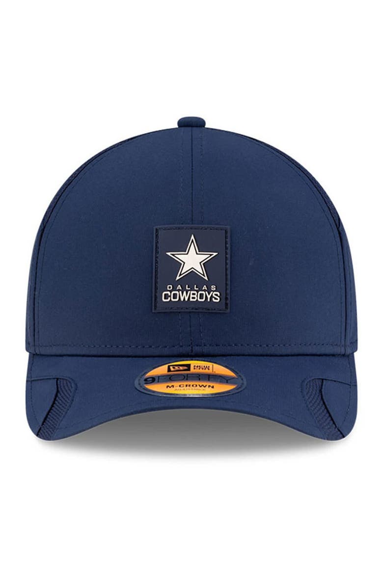 New Era Men's New Era Navy Dallas Cowboys 2025 Sideline M-Crown 9FORTY Adjustable Hat, Alternate, color, Navy