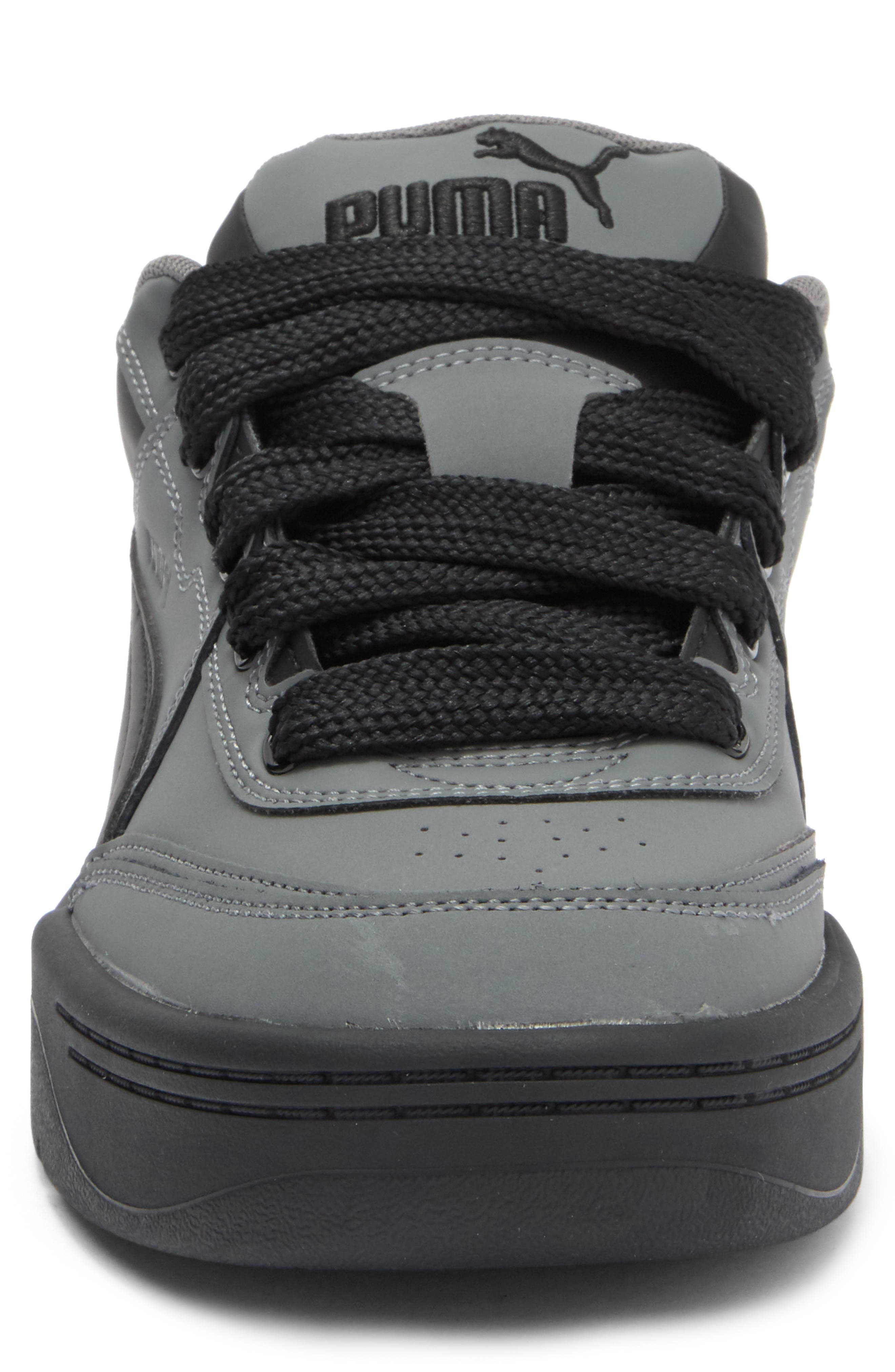 PUMA Park Lifestyle Sk8 Buck Sneaker, Alternate, color, Cool Dark Gray-Puma Black