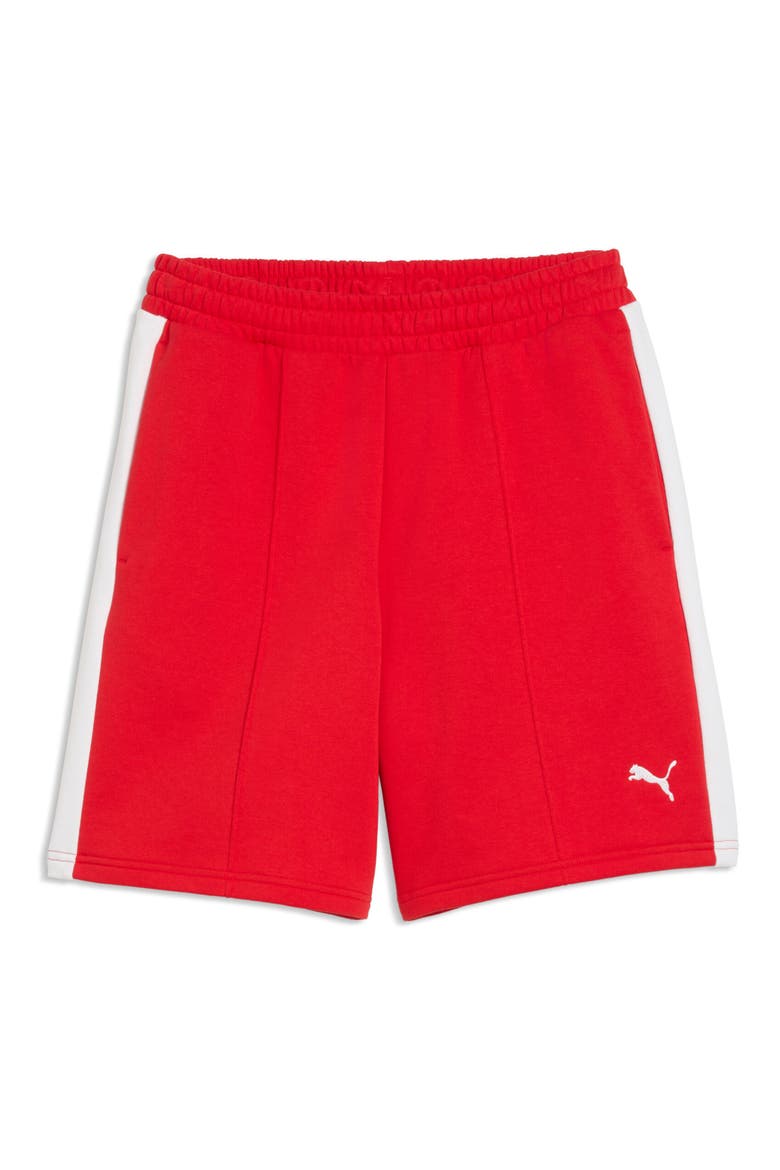 T7 Relaxed Shorts, Alternate, color, FOR ALL TIME RED