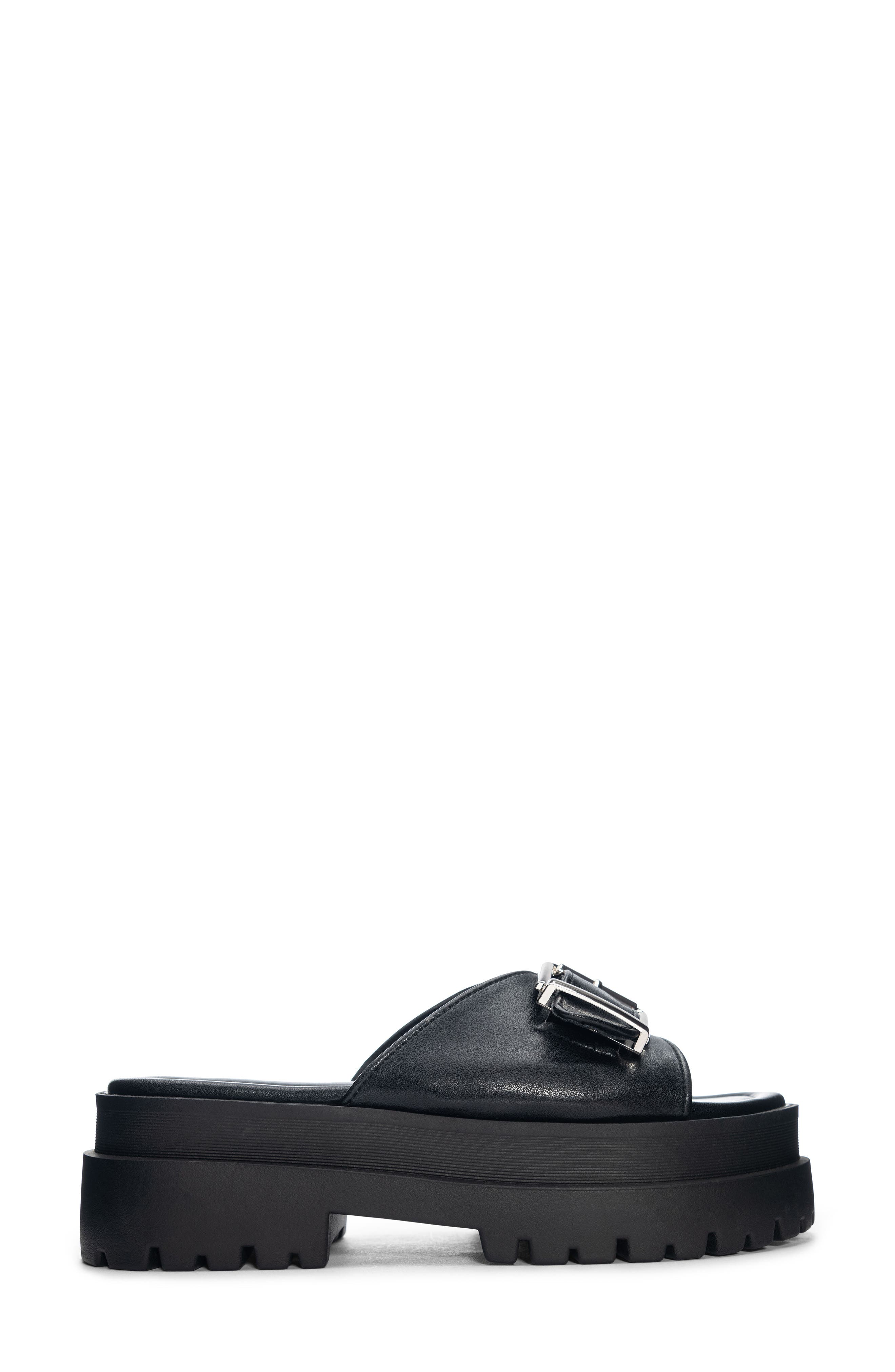 Dirty Laundry Britnee Platform Slide Sandal, Alternate, color, 
