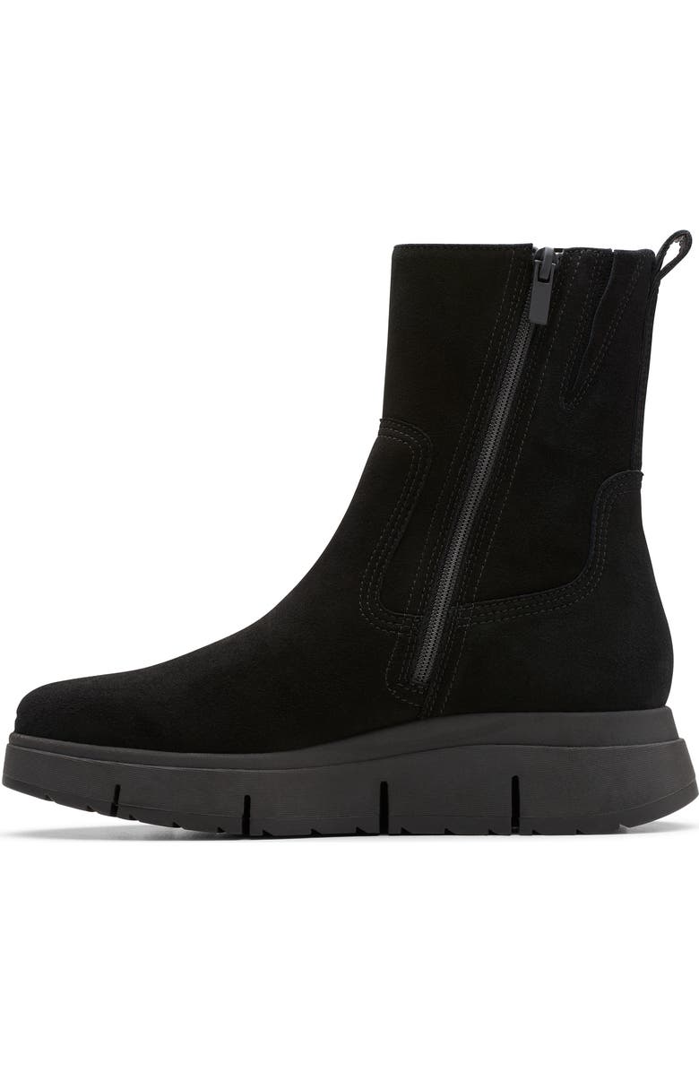 Clarks<sup>®</sup> Lorini May Platform Boot, Alternate, color, Black Suede