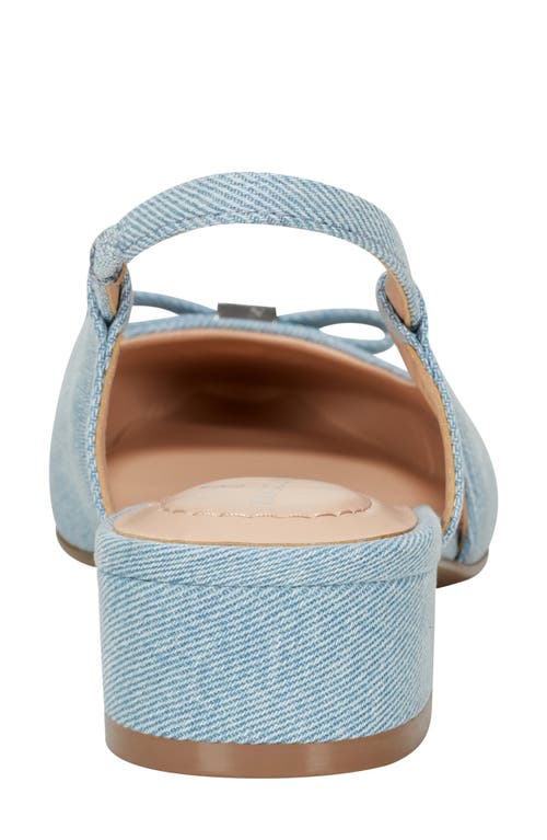 Shop Bandolino Andies Slingback Pump In Light Blue 450