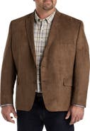 Michael Kors Big & Tall Faux-Suede Sport Coat