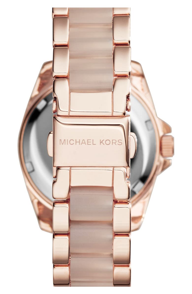 Michael Kors 'Mini Blair' Multifunction Bracelet Watch, 33mm, Alternate, color, 