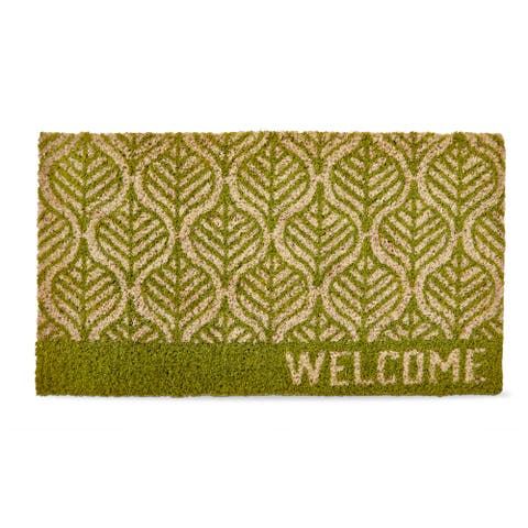 Linden Leaf Welcome Coir Mat Multi Coir Everyday