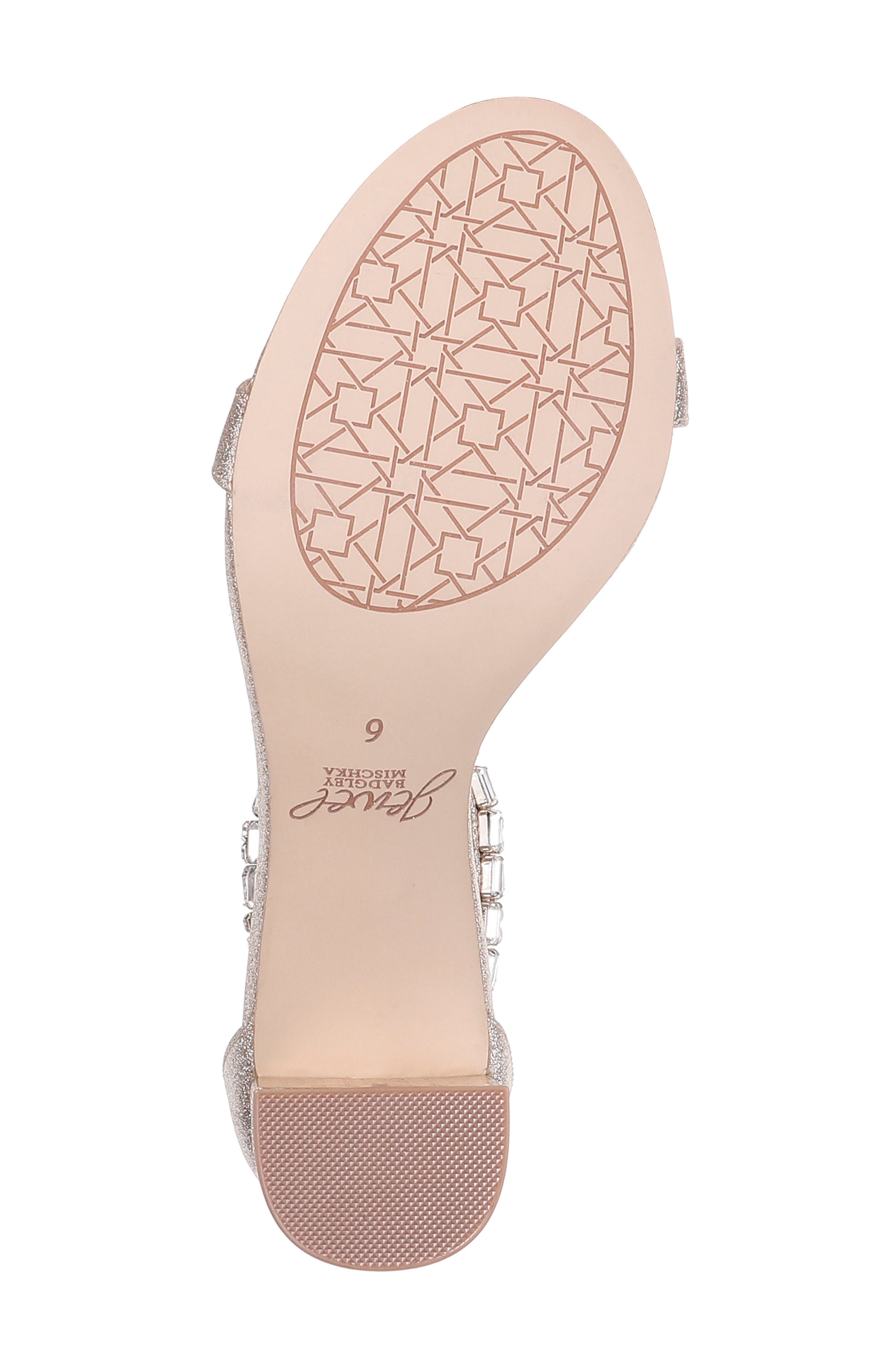 Katerina Ankle Strap Sandal, Alternate, color, LIGHT GOLD MICRO GLITTER