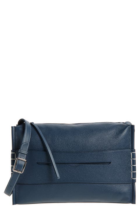 Loafer Suede Messenger Bag