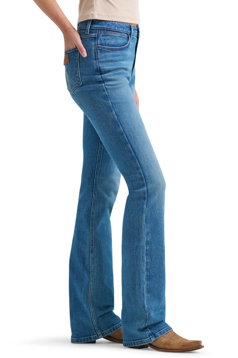Western High Waist Bootcut Jeans, Alternate, color, CHARLOTTE