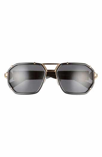 Versace 58mm Aviator Sunglasses