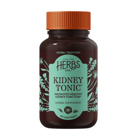 Kidney Tonic Softgels - Function Supplement - Natural with Dandelion, Saw Palmetto & Parsley - 60 Softgels (60 Servings)