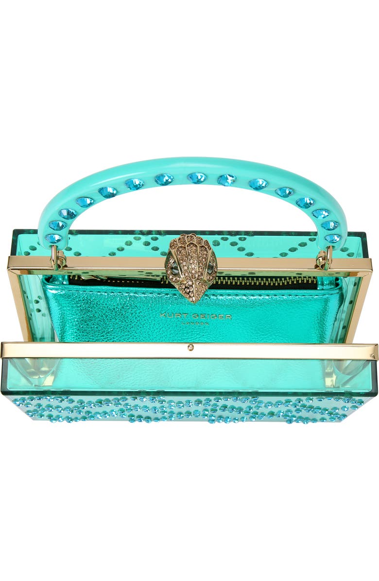 Kurt Geiger London Embellished Box Clutch, Alternate, color,