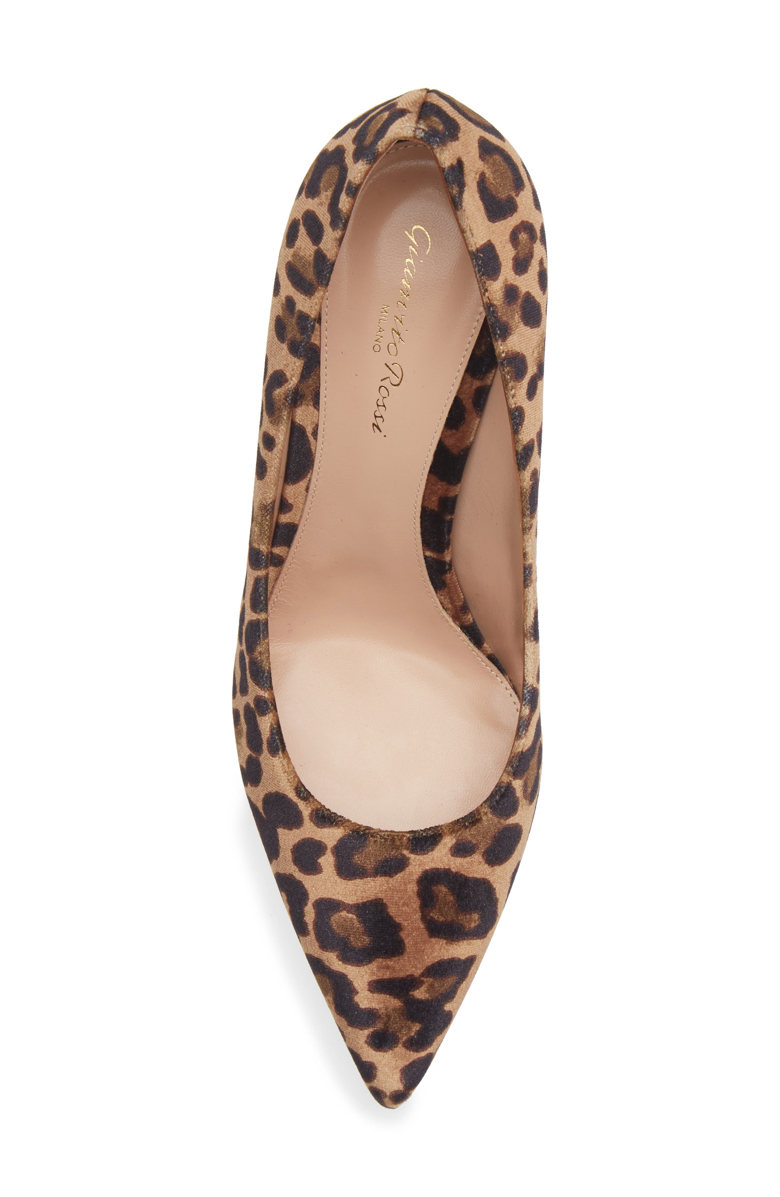 Leopard Print Velvet Pump, Alternate, color, LEOPARD PRINT