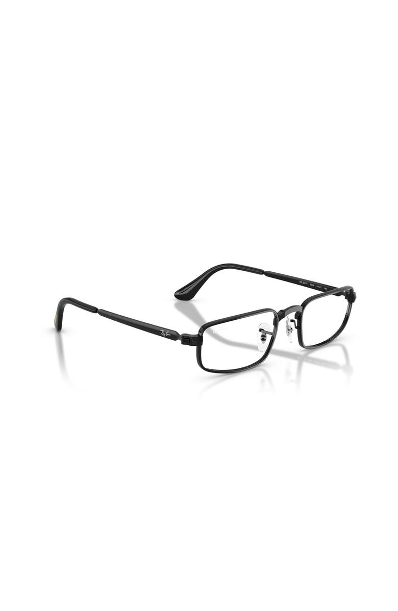 Ray-Ban 54mm Oval optical glasses, Alternate, color, Black