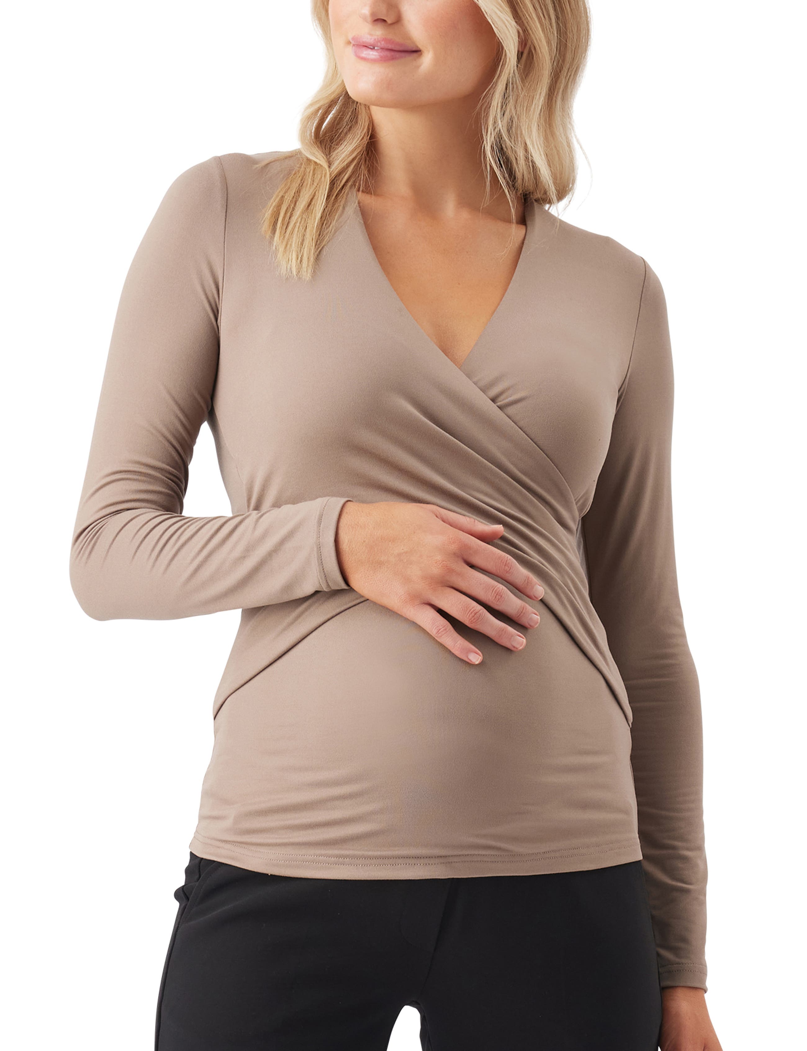 Luxe Knit Embrace Nursing Top - image 3