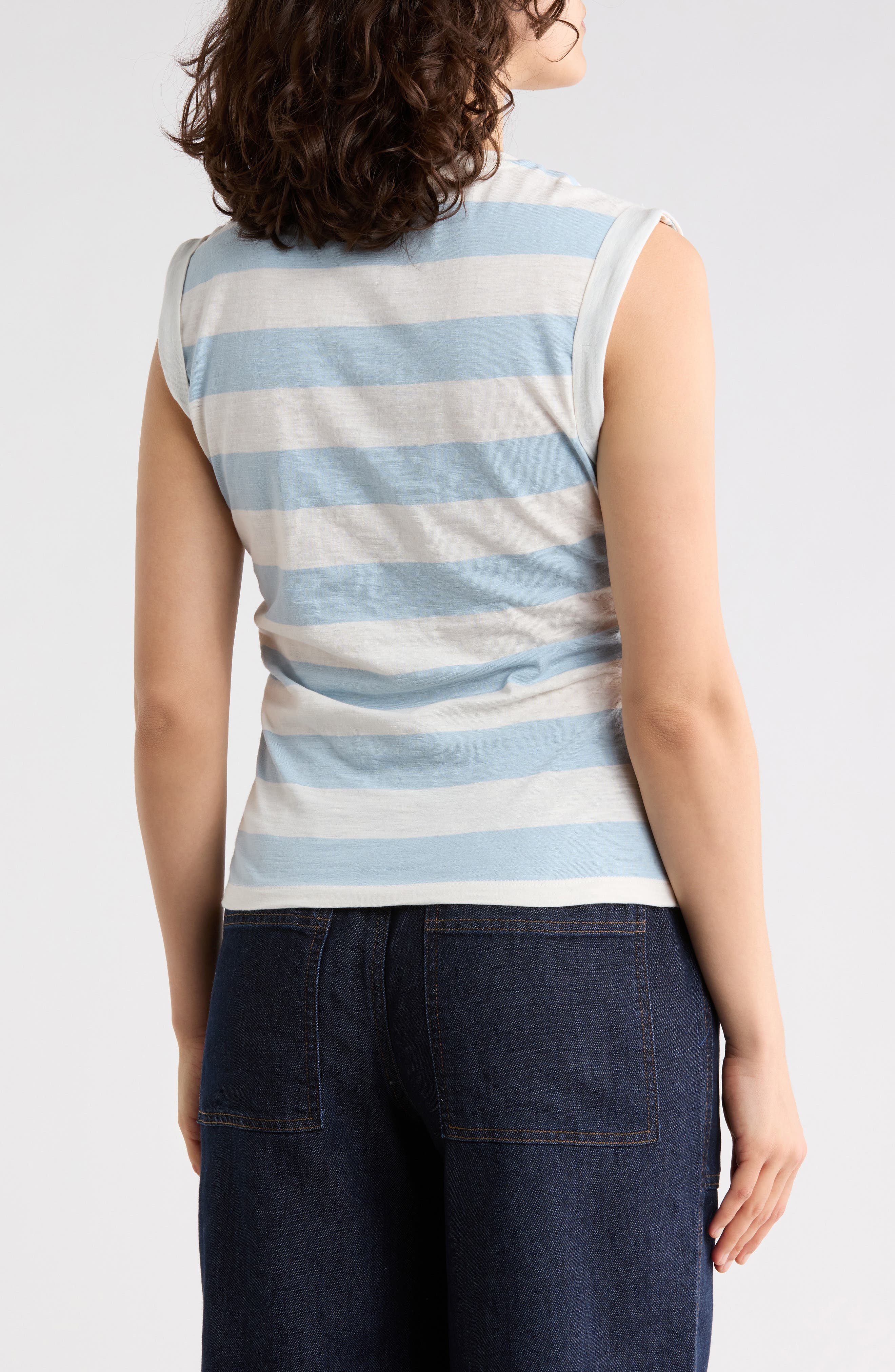 Ruched Side Muscle Tank - image 4
