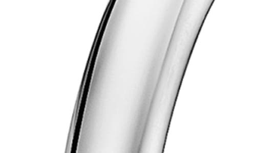 Maria Tash Gold Single Hoop Earring In White Gold