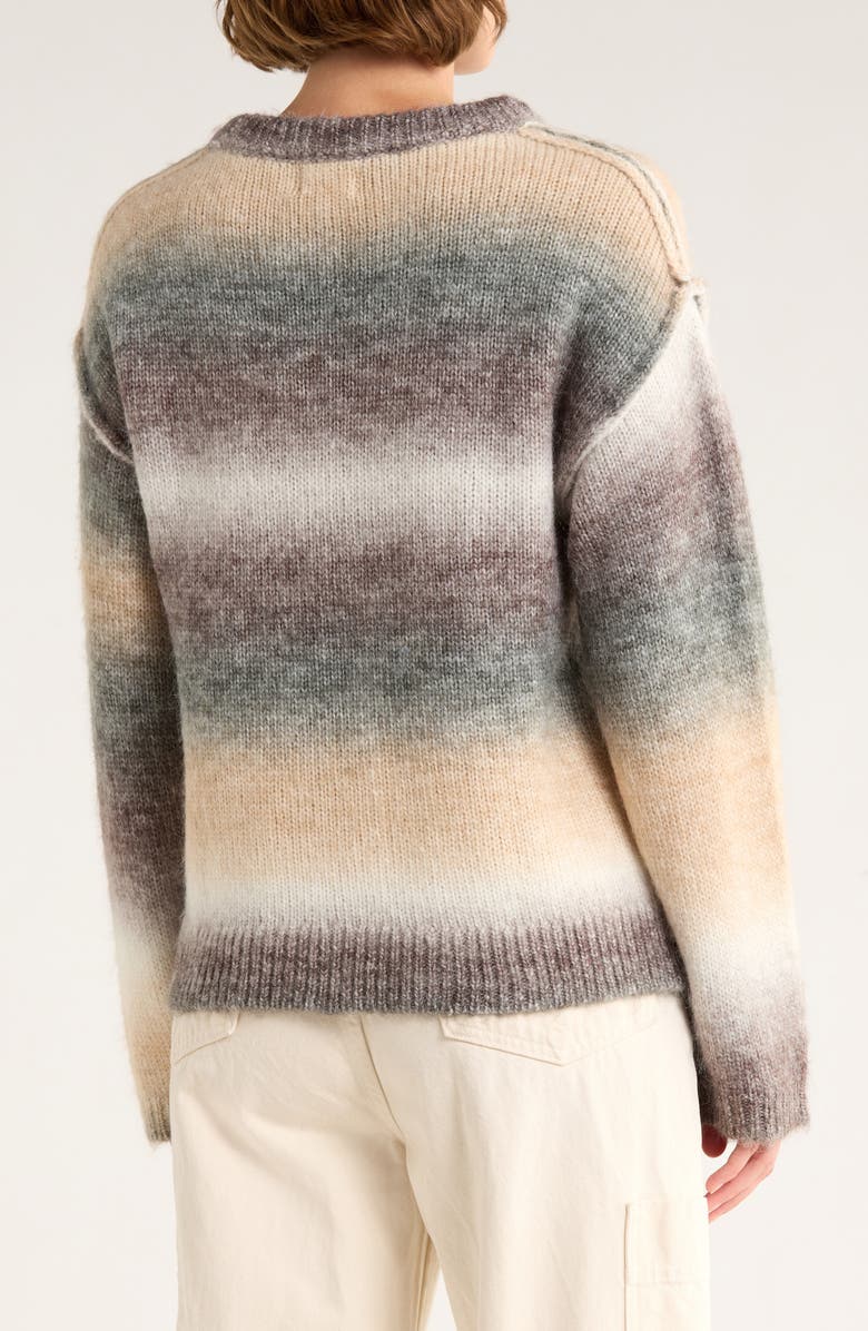 Thread & Supply Diffused Stripe Sweater, Alternate, color, Multi Combo