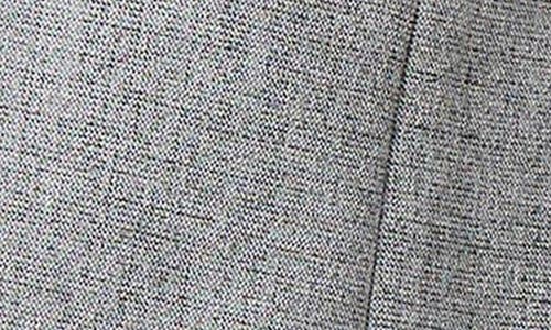 Kasper Stretch Crepe One-button Blazer In Grey/black