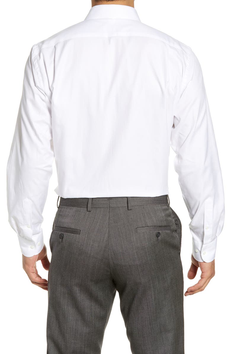 NORDSTROM MEN'S SHOP Traditional Fit Solid Dress Shirt, Alternate, color, 
