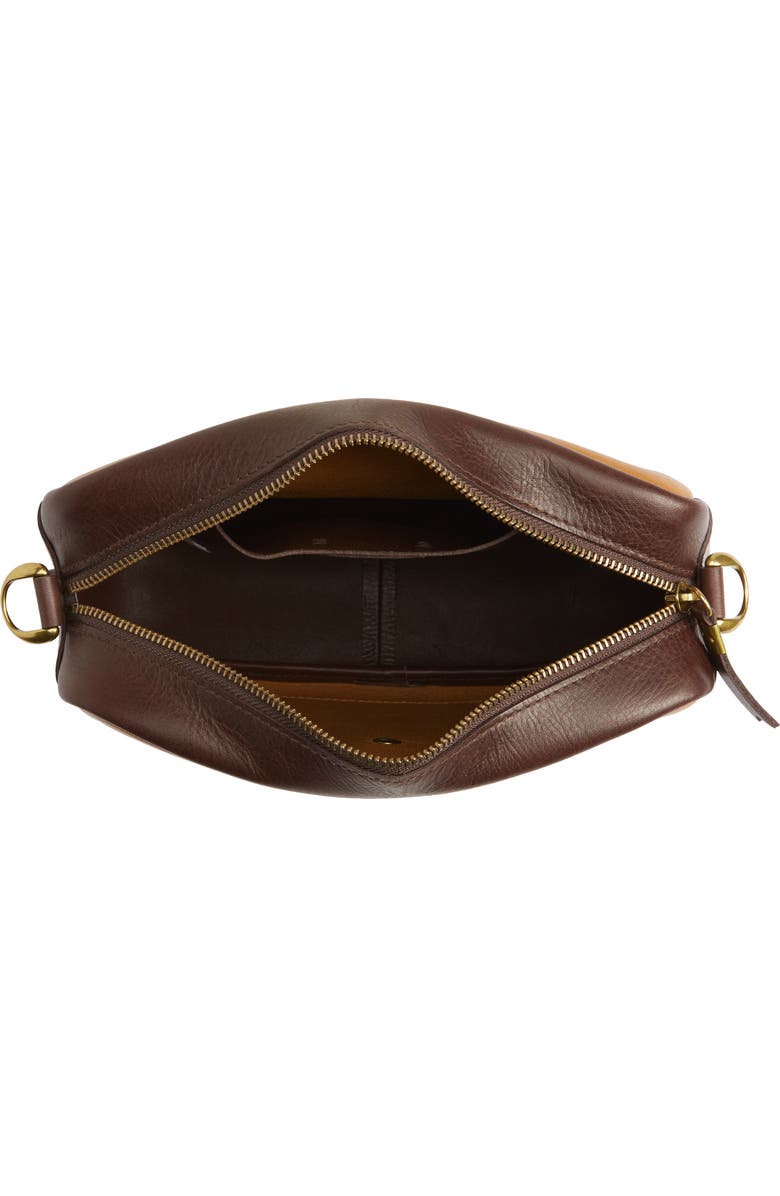 Madewell The Large Transport Colorblock Leather Camera Bag, Alternate, color,